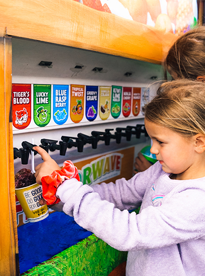 thumbnail interactive-video image 1 of Countertop Shaved Ice Machine - Slushie Maker With 2 Reusable Cups & Scoop, Green 1 of 11